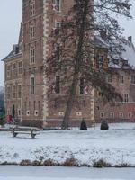 l'heure d'hiver dans un château allemand photo