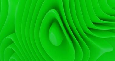 arrière-plan abstrait utilisant un motif de pli ondulé de couleur verte, rendu 3d et taille 4k photo