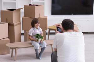 séance photo avec modèle enfant