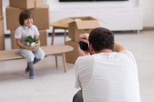 séance photo avec modèle enfant