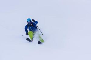 skieur freeride ski alpin photo