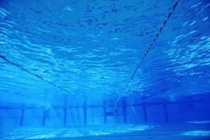 piscine sous l'eau photo