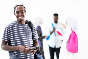 jeune étudiant africain photo