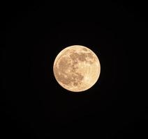 bel arc-en-ciel et lune photo