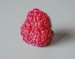 macro-vision de framboise photo