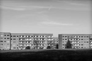 appartements en noir et blanc photo