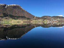 fjord en norvège photo