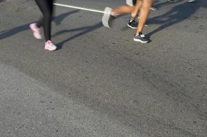 coureur de rue photo