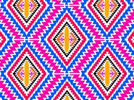 lignes colorées, formes géométriques abstrait de vêtements indigènes photo