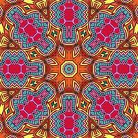 motif de fleurs de mandala coloré boho symétrique 928 photo