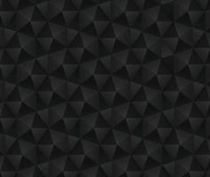 fond 3d géométrique noir. motif de triangles sombres photo