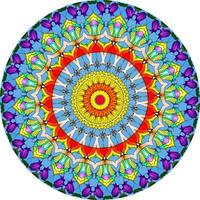 mandalas colorés pour cahier de coloriage. ornements ronds décoratifs. forme de fleur inhabituelle. oriental., modèles de thérapie anti-stress. tisser des éléments de conception. photo