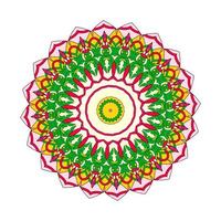 fond abstrait avec un motif de mandala coloré photo