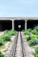 le tunnel ferroviaire photo