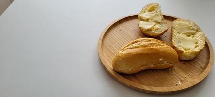 petit-déjeuner avec les parents et café avec des grains sélectionnés photo