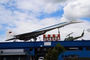 sinsheim, allemagne - mai 2022 tupolev tu-144 avion de ligne supersonique soviétique photo