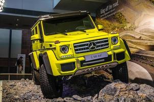 francfort - sept 2015 mercedes-benz g 500 présenté à iaa inte photo