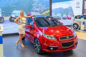 moscou - août 2016 ravon nexia présenté au salon international de l'automobile mias moscou le 20 août 2016 à moscou, russie photo