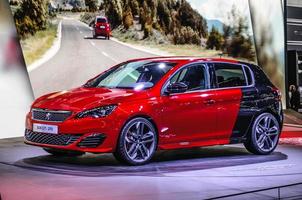 francfort - sept 2015 peugeot 308 gti 270 présentée à iaa inte photo