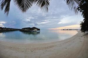 paysage de plage tropicale photo