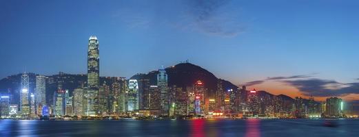 paysage urbain de Hong Kong photo