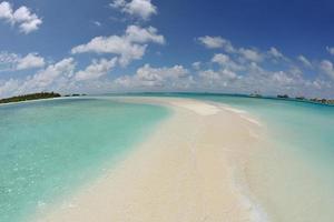 paysage de plage tropicale photo