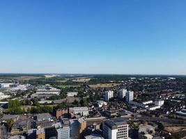 centre-ville de luton et bâtiments locaux luton angleterre grande-bretagne. luton est une ville et un arrondissement dotés du statut d'autorité unitaire, dans le comté cérémoniel du bedfordshire photo