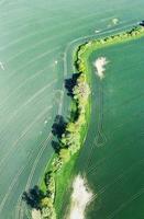 images aériennes et vue en grand angle de la campagne britannique, images de drones photo