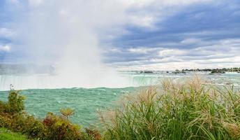 chutes canadiennes en fer à cheval des chutes du niagara en ontario, canada photo