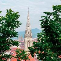 paysage urbain de la ville de bilbao, pays basque, espagne, destinations de voyage photo