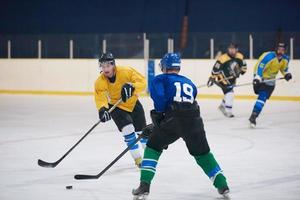 joueurs de hockey sur glace photo