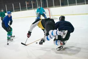 joueurs de hockey sur glace photo