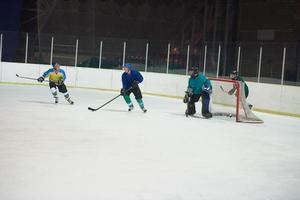 joueurs de hockey sur glace photo