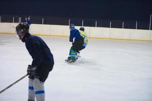 joueurs de hockey sur glace photo