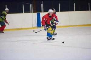 joueurs de hockey sur glace photo