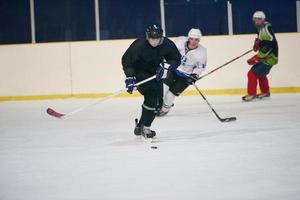 joueurs de hockey sur glace photo