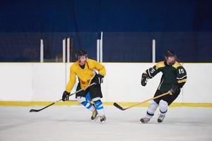 joueurs de hockey sur glace photo