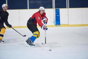 joueurs de hockey sur glace photo