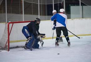 joueurs de hockey sur glace photo