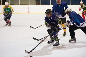 joueurs de hockey sur glace photo