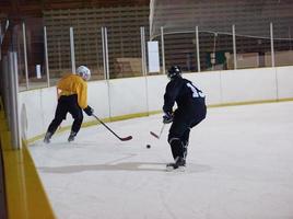 joueurs de hockey sur glace photo