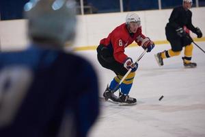 joueurs de hockey sur glace photo