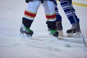 joueurs de hockey sur glace photo