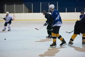 joueurs de hockey sur glace photo