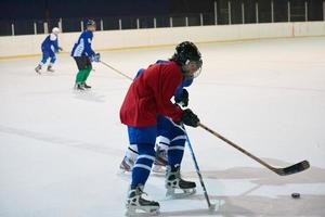 joueurs de hockey sur glace photo