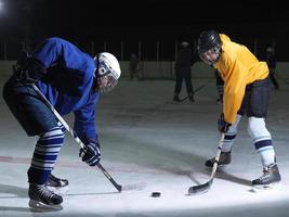 joueurs de hockey sur glace photo