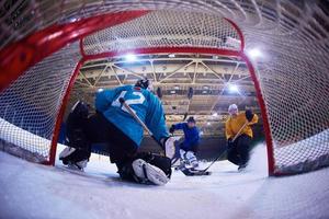 gardien de but de hockey sur glace photo