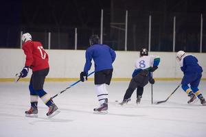 joueurs de hockey sur glace photo