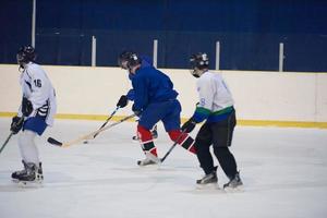 joueurs de hockey sur glace photo