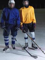 joueurs de hockey sur glace photo